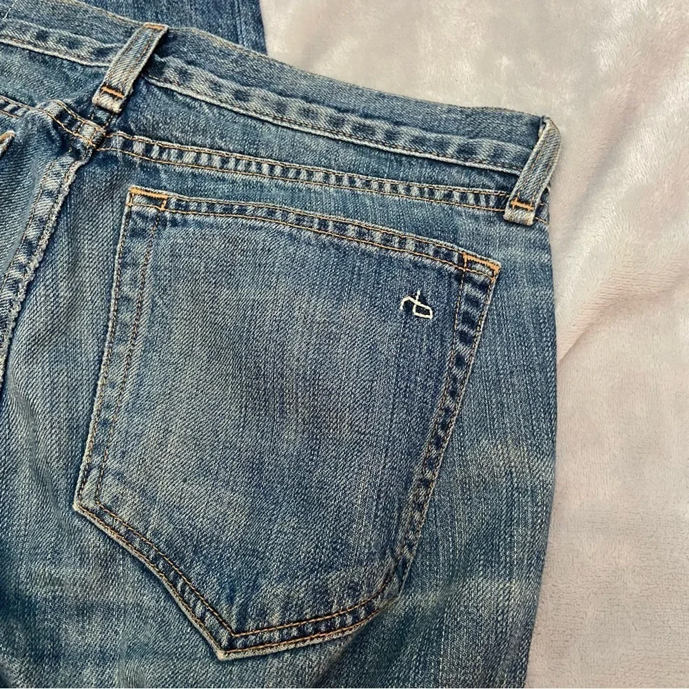 rag & bone/JEAN Boyfriend Buckley Ripped-Knee Jeans 28848 - Picture 13 of 13